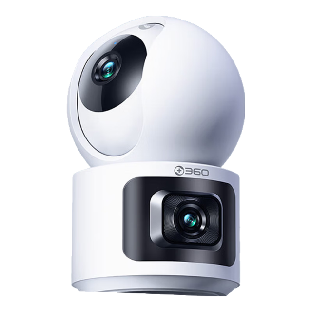 360 ° P500 全景双摄影头云台+养娃哭声检测+老人一键呼叫+双向通话