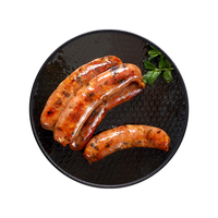 喜旺 羊肚菌大块肉烤肠200g纯猪肉肠0添加香肠生鲜肉肠烧烤食材