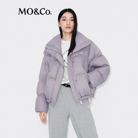 MO&Co.【秦岚同款】羽绒服2025冬90鹅绒【轻暖漫游系列】MBE4EINT09 纤紫灰色 M /165