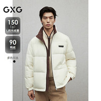 GXG 男士轻蓬羽绒服 白色 M