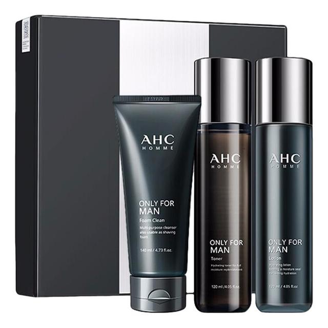 AHC 男士水乳套装 洗面奶+爽肤水+乳液 3件套