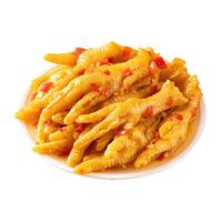 潮伯伯潮伯伯无骨鸡爪柠檬凤爪酸辣小吃办公室零食休闲食品脱骨鸡爪 去骨鸡爪#柠檬酸辣味2瓶共 1000g