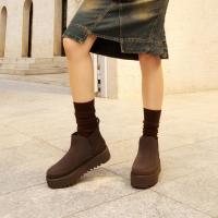 保暖服饰、超V会员：UGG 秋冬女士舒适厚底保暖休闲短靴雪地靴1166753
