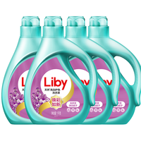 立白 Liby天然亮白洗衣液薰衣草香味持久留香8斤全瓶装