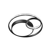 四季沐歌卧室吸顶灯北欧后现代简约卧室吸顶灯调光调色温馨客厅灯具套餐 力荐-φ50cm三色调光70W（隔日达