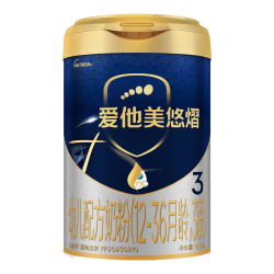爱他美 悠熠系列幼儿奶粉 3段 800g