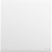 legrand 罗格朗 开关插座面板 简悦系列陶瓷白色 86型墙壁插座 一开双控开关
