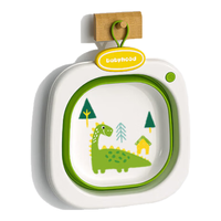 世纪宝贝 折叠小脸盆 宝宝便携塑料盆 婴儿童洗脸洗脚盆  可悬挂