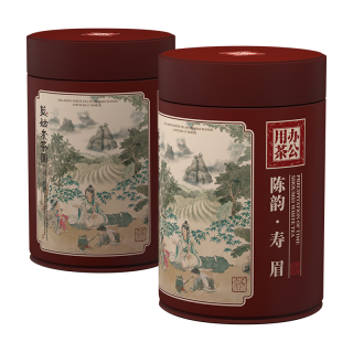 六妙 白茶陈韵寿眉2019年一级老白茶高山老树福鼎白茶罐装75g 75g