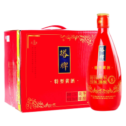 塔牌 八年手工冬酿花雕酒500ml*6瓶整箱装