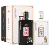 JINSHA 金沙 文武双圣贵州酒 53度 酱香型白酒 商务宴请送礼500ml*2瓶