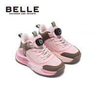 BeLLE 百丽 儿童运动鞋 加绒加厚大童户外休闲跑步鞋
