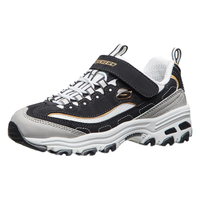 Skechers斯凯奇童鞋熊猫鞋男女童运动鞋老爹鞋魔术贴休闲跑鞋996212L