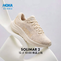 HOKA ONE ONE男女款冬季速力马尔 2综合训练鞋SOLIMAR 2 轻盈稳定耐磨 雅石白/雅石白-女 36.5