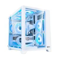 IPASON 攀升 13490F+华硕B760M+华硕3060TI D6X电竞游戏diy电脑