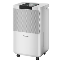 Hisense 海信 除湿机/抽湿机 家用轻音除湿器干衣+负离子功能水满自动保护+定时功能地下室回南天智能除湿12L