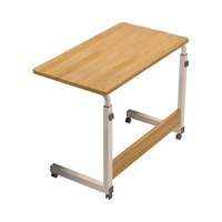 小魔XIAOMO床边可移动电脑桌带轮 懒人可升降学习桌子 卧室床上办公小书桌