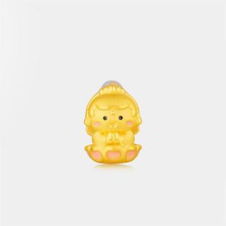 曼卡龙 MCLON 黄金转运珠 拜拜好运佛 1.06g
