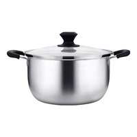 国风 加厚不锈钢汤锅24cm