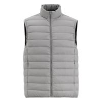 雪中飞秋冬男式轻薄羽绒服马甲基础男士短款羽绒秋马甲 火山灰|8193 2XL /185/104A
