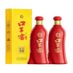 口子窖 六年型41度兼香型白酒450ml*2瓶