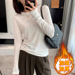磊娜 显瘦 女士长袖T恤