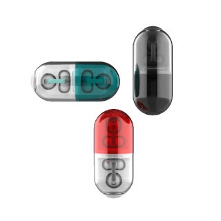 水月雨 PILL 耳夹式蓝牙耳机 绿色