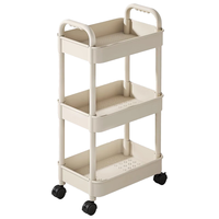 移动书架带轮 简约款 2层特小号