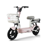 立马（LIMA）电动自行车小糖心2.0新国标重磅焕新40KM续航蓝牙智能家用出行电动车 冰透粉