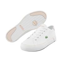 法国拉科斯特 LACOSTE女鞋秋冬皮革休闲小白鞋轻便简约板鞋