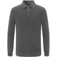 EMZ  【100%羊毛】男士羊毛衫毛衣针织衫25秋冬季保暖亲肤 【翻领款】深灰 XL 180/96A