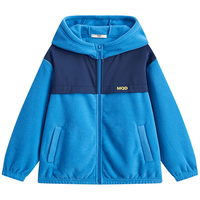 马骑顿 MQD童装男大童春秋款潮酷连帽外套 宝蓝 110 