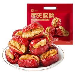 良品铺子 每日红枣夹核桃400g夹心灰枣礼包办公室零食营养小吃