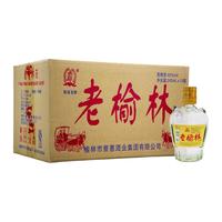 老榆林 固态法酿造 浓香型白酒 光瓶装 45%vol 240mL