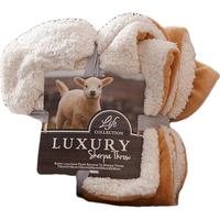 布之美 家纺 双层羊羔绒毯法兰绒素色柔软舒适盖毯毛毯 DB.塔夫羊羔毯