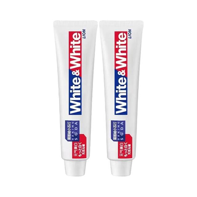 狮王 White&White葡萄柚小苏打美白牙膏120g*2支