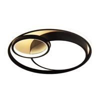 TCL 照明 轻奢卧室灯客厅吸顶灯具套餐led后现代北欧大气简约 幻影-66W-三色调光