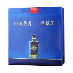 景芝 一品景芝+芝麻香型高度白酒+52度500mL*2
