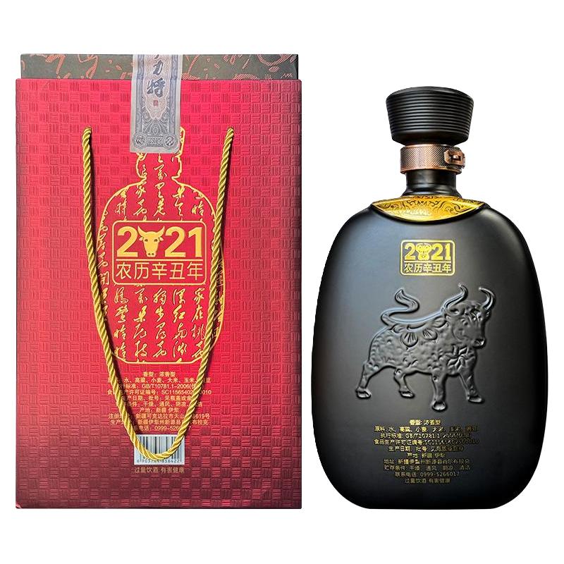  YILITE/伊力特 库存老酒 浓香型白酒  52%Vol. 3000ml 包装