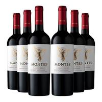 MONTES 蒙特斯 天使葡萄酒750ml*6支装珍藏红葡萄