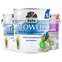 düfa 都芳 DUFA）都芳漆吉欧乳胶漆油漆涂料水性环保墙漆德国进口内墙面漆15L套装