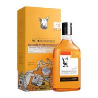 VETO/牛头梗 双产区 单一麦芽威士忌  无年份 瓶装 40%vol 350mL 1瓶