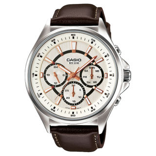 CASIO 卡西欧 Analogue指针系列 48毫米石英腕表 MTP-E303L-7A