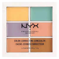 NYX 六色遮瑕盘 9g