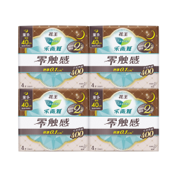 乐而雅 零触感特薄 卫生巾 （最多7包）  夜用40cm