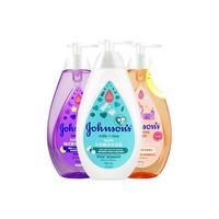 强生婴儿沐浴露牛奶纯米滋养水润温和甜睡留香持久750ml