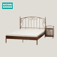 NITORI 宜得利 露菲2 FB-439 铁架床 双人床 古铜色