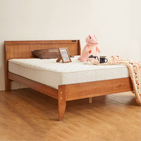 NITORI 宜得利 施皮茨CN 实木床 大双人床 中棕色