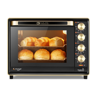 长帝 家用多功能电烤箱 32升大容量 搪瓷内胆 上下管独立控温 广域调温 机械式旋钮操控 白色