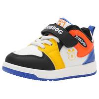 巴布豆（BOBDOG）童鞋男宝宝软底学步鞋2024春季女童低帮板鞋儿童运动鞋 乳白/黑 25码 适合脚长15.0cm